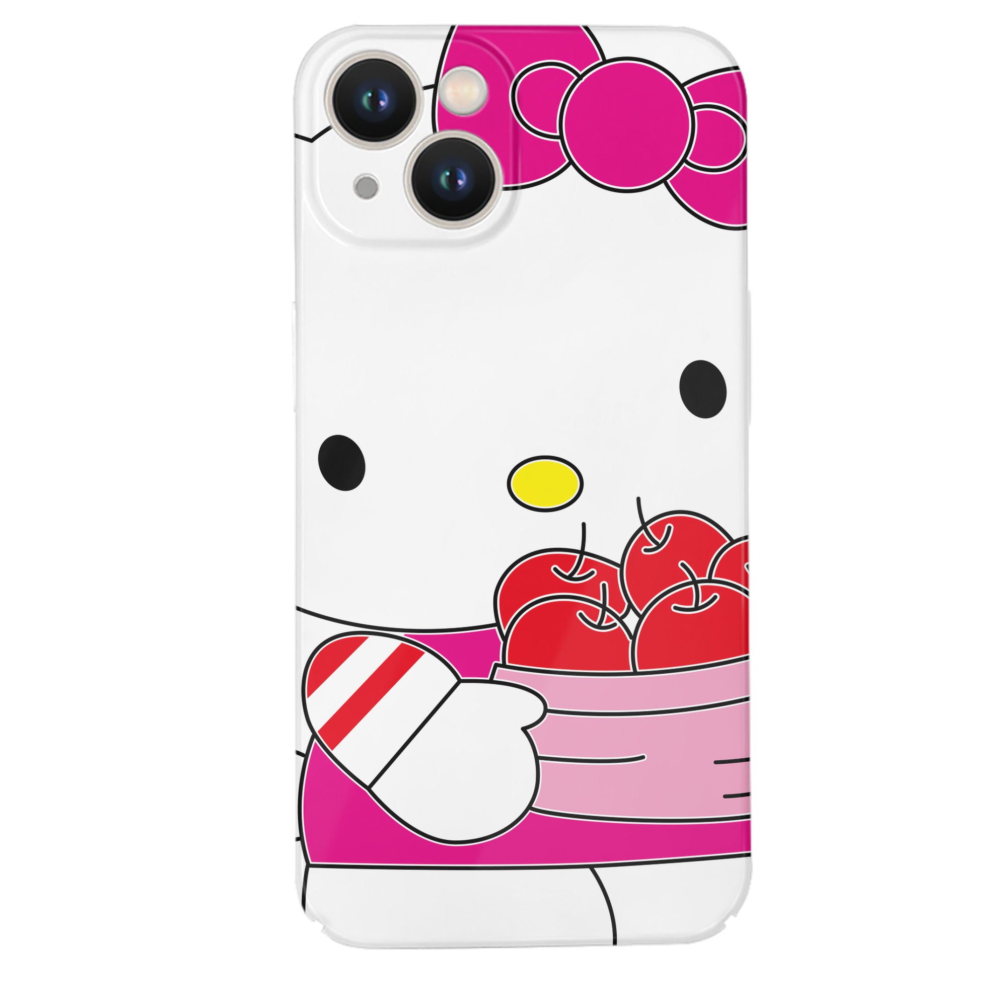 （画像用） Hello Kitty ハローキティ 【iPhone 14シリーズ対応】ハードケース